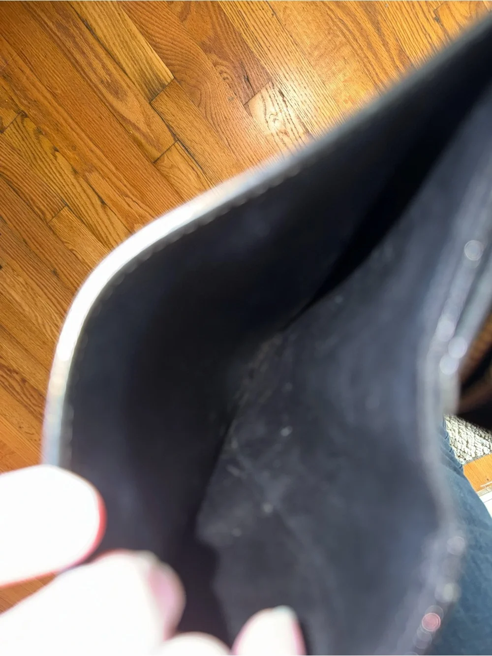 Authentic Louis Vuitton Black Epi Leather Clutch Wallet